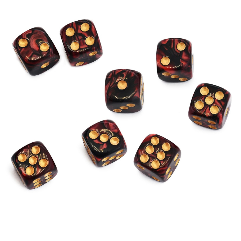 Кости игральные "Флора" акрил, красный, 15 мм (2 шт.) купить в Краснодаре Кости игральные "Флора" акрил, красный, 15 мм (2 шт.) купить в Краснодаре