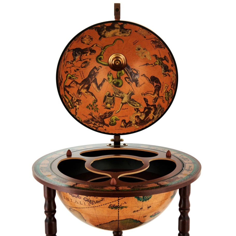 Глобус бар напольный "Юнона", сфера 40 см купить в Краснодаре