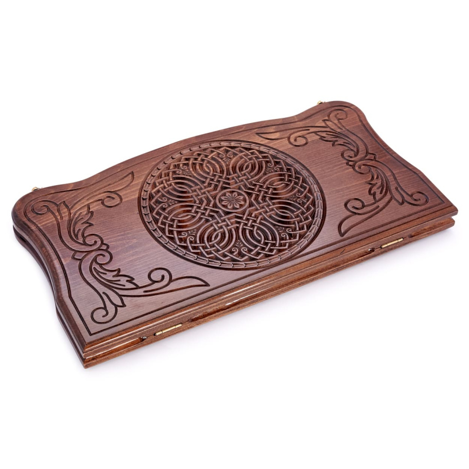 Нарды резные "Узор" большие 60, Даудов