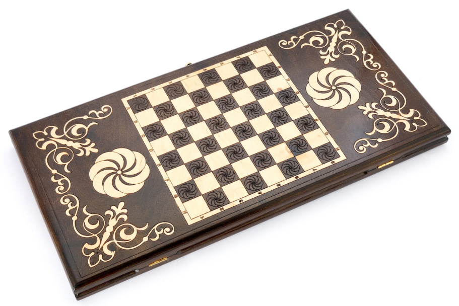 Нарды "Бесконечность"  большие 60, Harutyunyan купить в Краснодаре