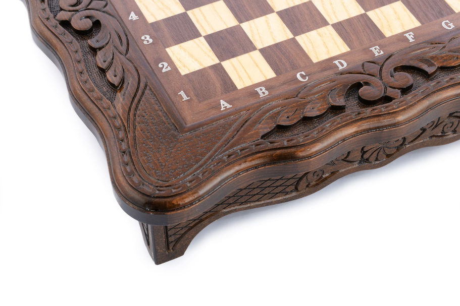 Шахматы резные в ларце "Гандикап" 40, Harutyunyan купить в Краснодаре