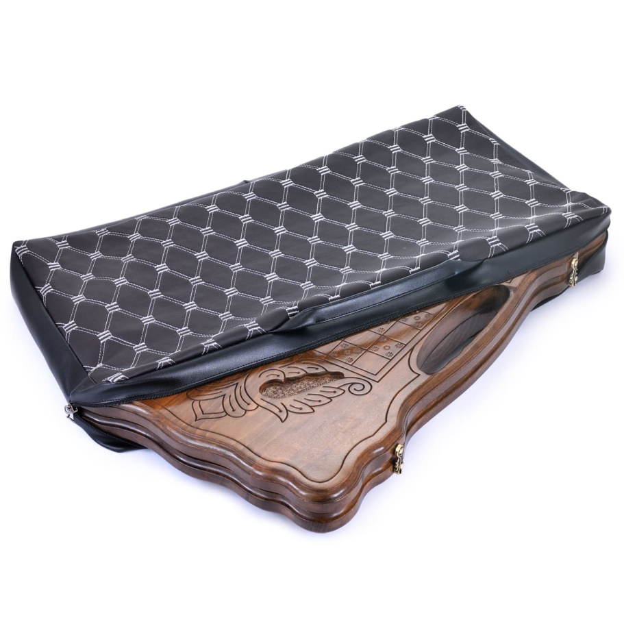 Чехол для средних нард Гассенди, экокожа купить в Краснодаре Чехол для средних нард Гассенди, экокожа купить в Краснодаре