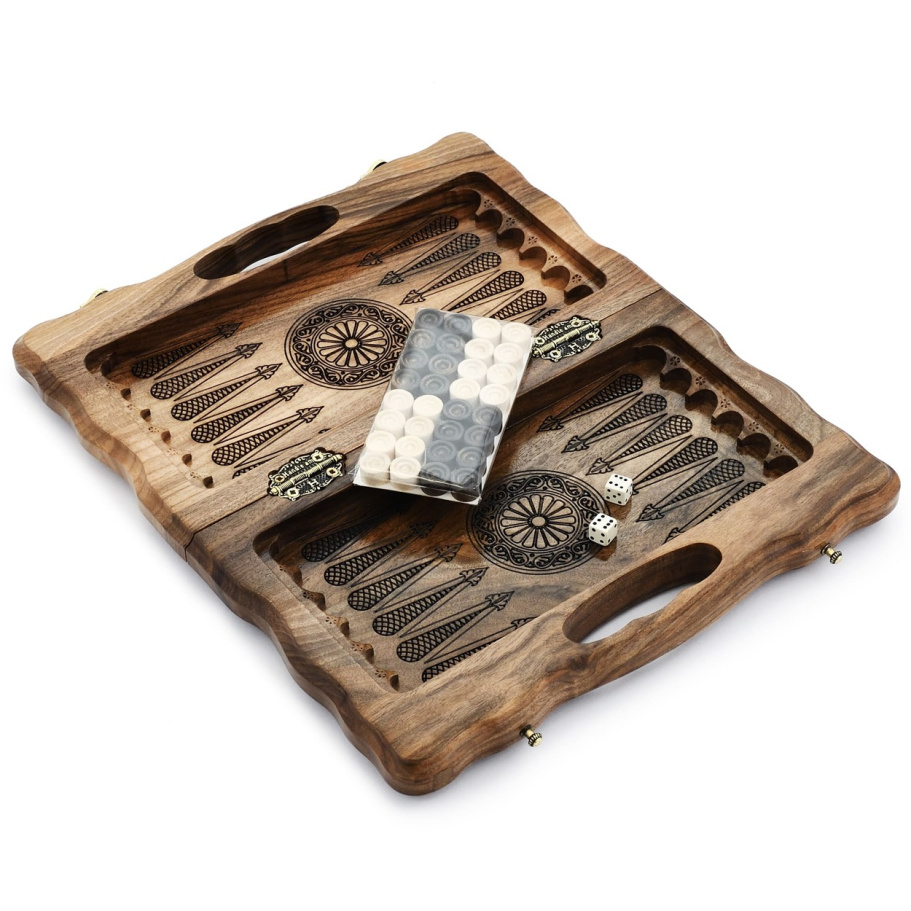 Шахматы + Нарды резные "Алекстраза" 30, Harutyunyan купить в Краснодаре