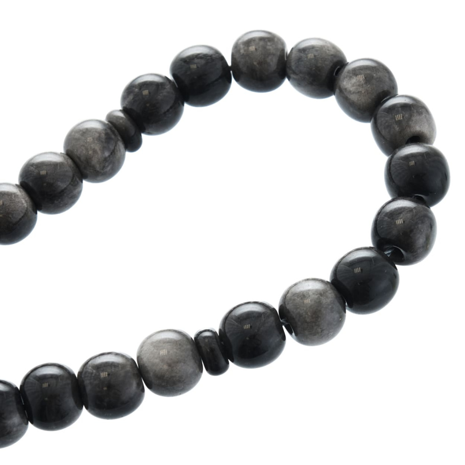 Четки с бусинами "Оскар" серый камень, Давыдов С. купить в Краснодаре