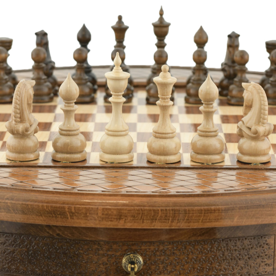 Шахматы резные в ларце "Доминация" , Harutyunyan купить в Краснодаре