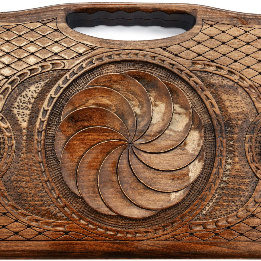 Нарды резные  "Сфера" средние 50, Harutyunyan купить в Краснодаре