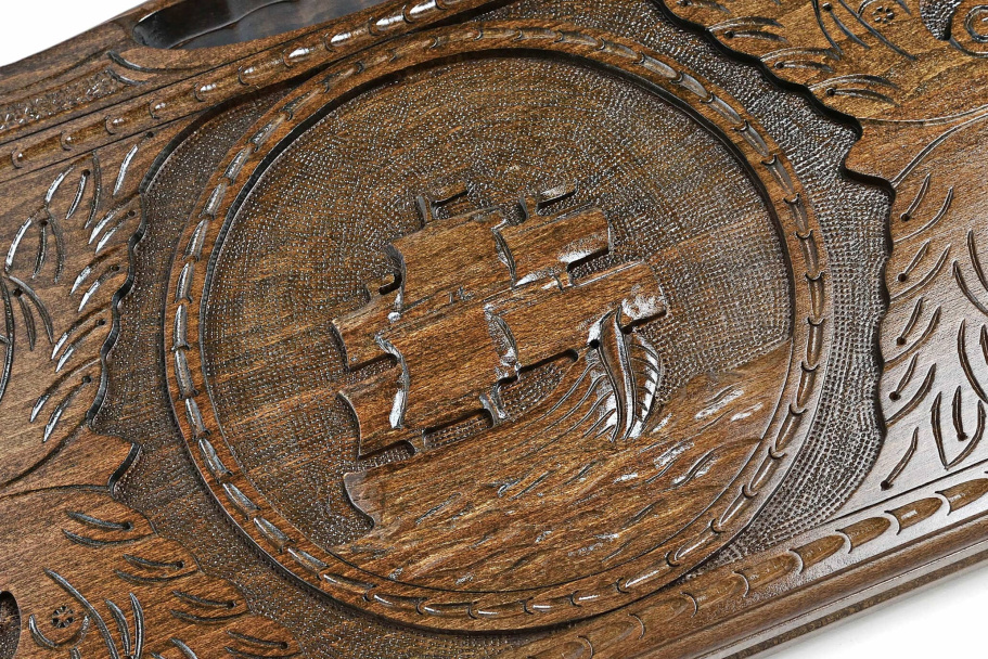 Нарды резные "Парусник"  большие 60, Harutyunyan купить в Краснодаре