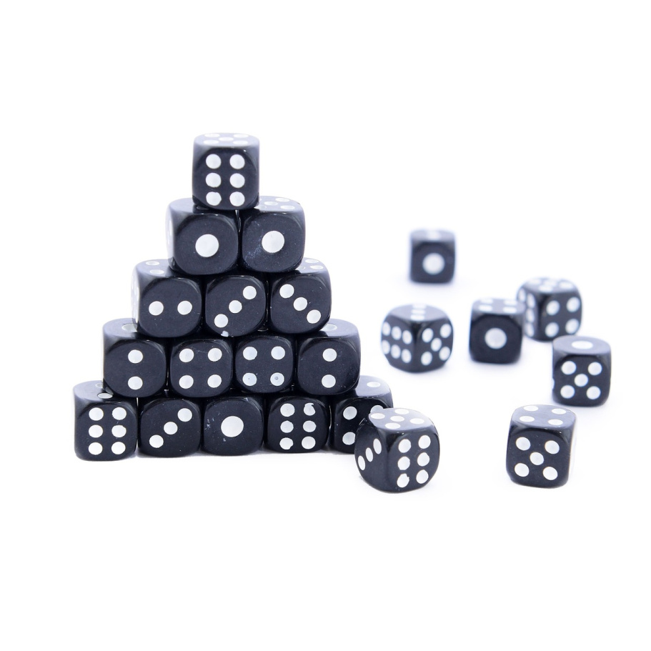Кости игральные "Стандарт" пластик, черные, 15 мм (2 шт.) купить в Краснодаре Кости игральные "Стандарт" пластик, черные, 15 мм (2 шт.) купить в Краснодаре