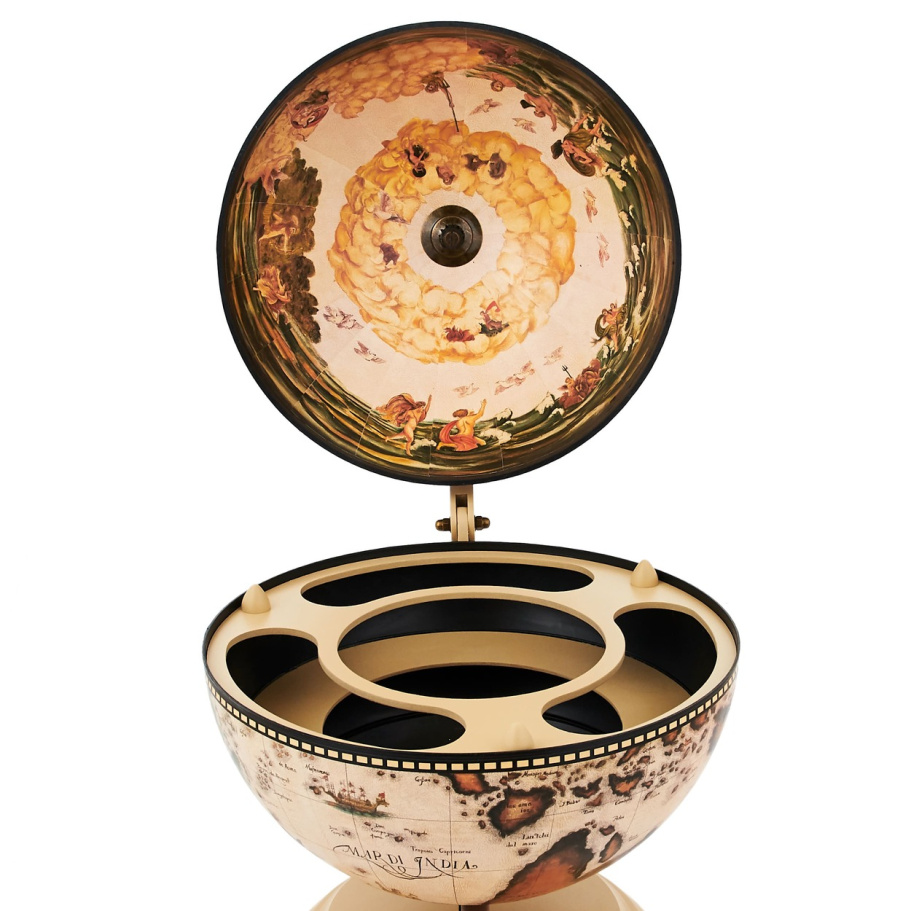 Глобус бар настольный "Басма" сфера 33 см купить в Краснодаре