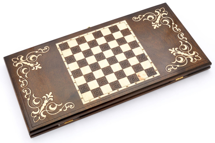 Нарды "Узор"  большие 60, Harutyunyan купить в Краснодаре