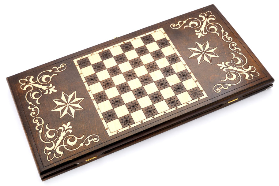 Нарды "Звезда"  большие 60, Harutyunyan купить в Краснодаре