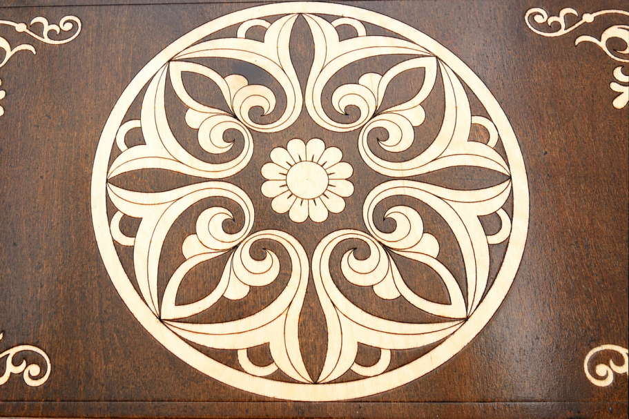 Нарды "Узор"  большие 60, Harutyunyan купить в Краснодаре