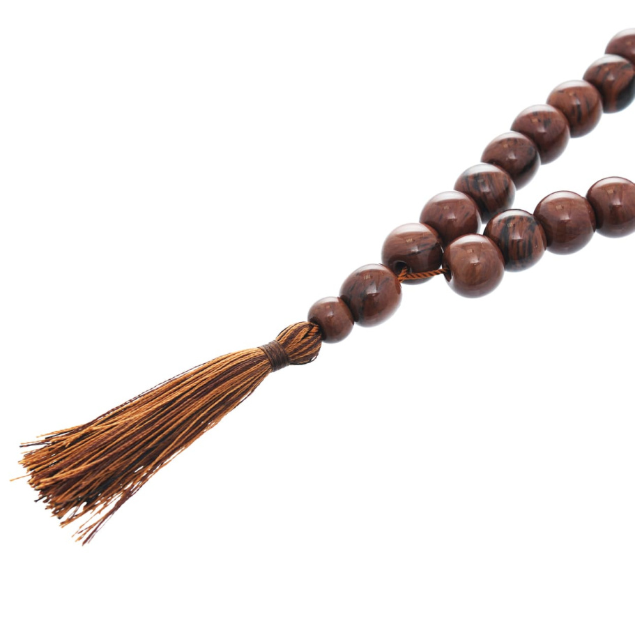 Четки с бусинами "Квестор" коричневый камень, Давыдов С. купить в Краснодаре