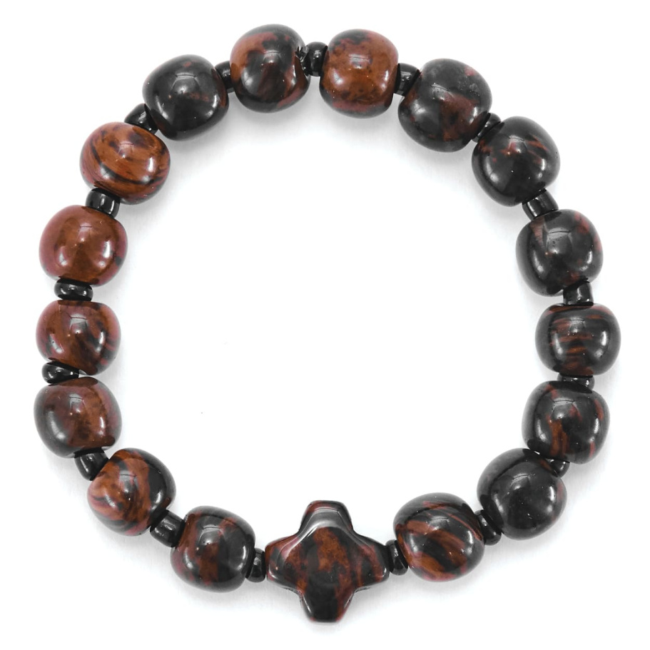 Браслет Давид коричневый камень 0.5 * 20, Давыдов купить в Краснодаре