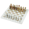 Шахматы из камня "Атлантида" мрамор и оникс 30