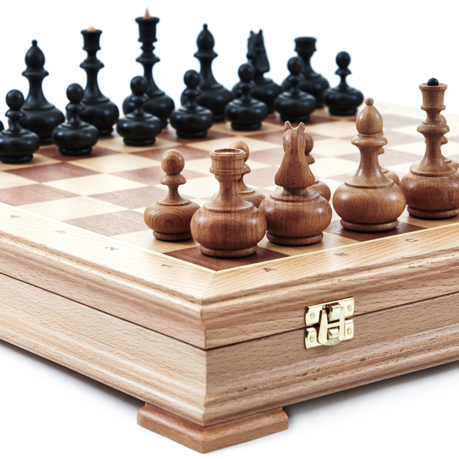 Шахматы в ларце Немезида бук, WoodGames купить в Краснодаре
