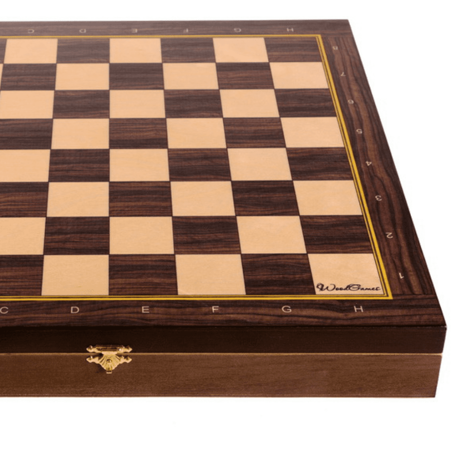 Шахматная доска ларец "Турнир" бук, WoodGames купить в Краснодаре