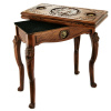 Стол ломберный Нарды резные "Львиный вожак" 60 купить в Краснодаре