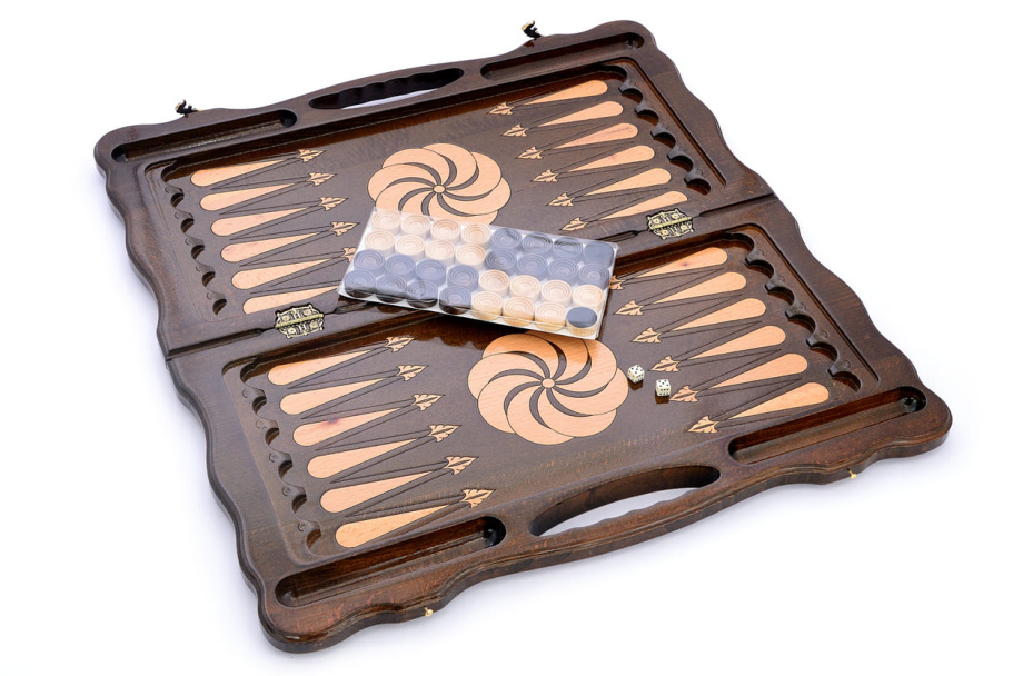 Нарды резные  "Сфера"  большие 60, Harutyunyan купить в Краснодаре