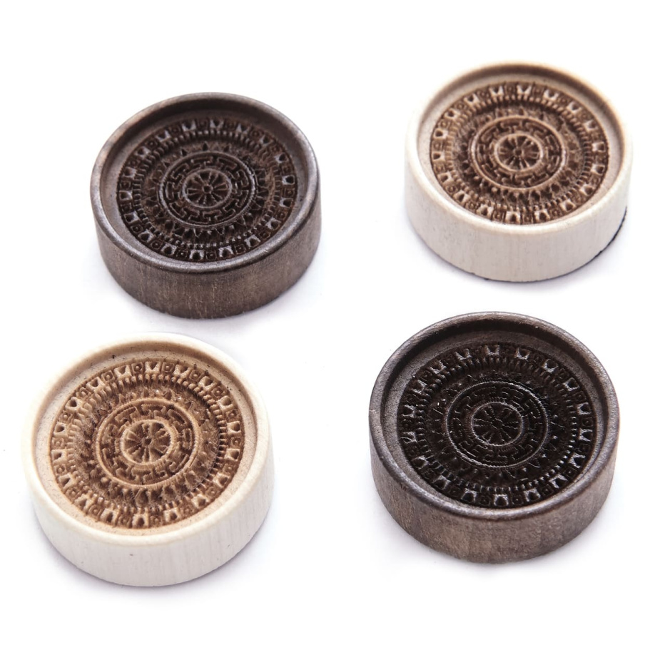 Фишки для нард "Греческий узор" 29 мм, Harutyunyan купить в Краснодаре