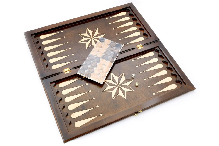 Нарды "Звезда"  большие 60, Harutyunyan купить в Краснодаре