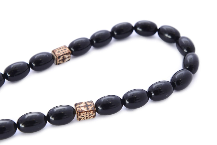 Четки черные "Молитва" эбонит, Беркутов К. купить в Краснодаре