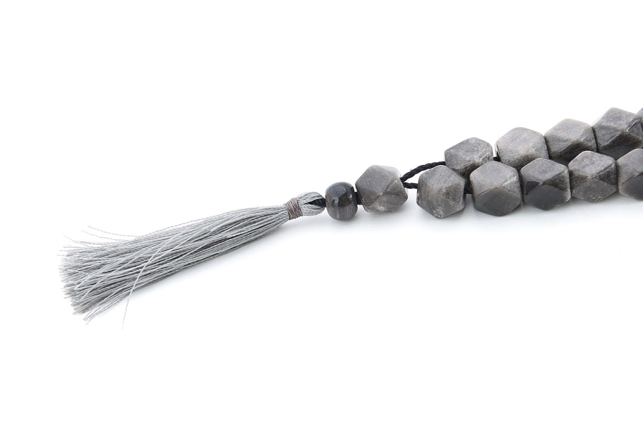 Четки граненые "Удача" серый камень, Давыдов С. купить в Краснодаре