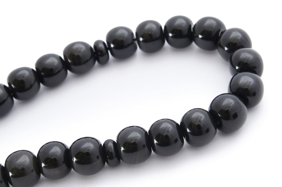 Четки с бусинами "Оскар" черный камень, Давыдов С. купить в Краснодаре