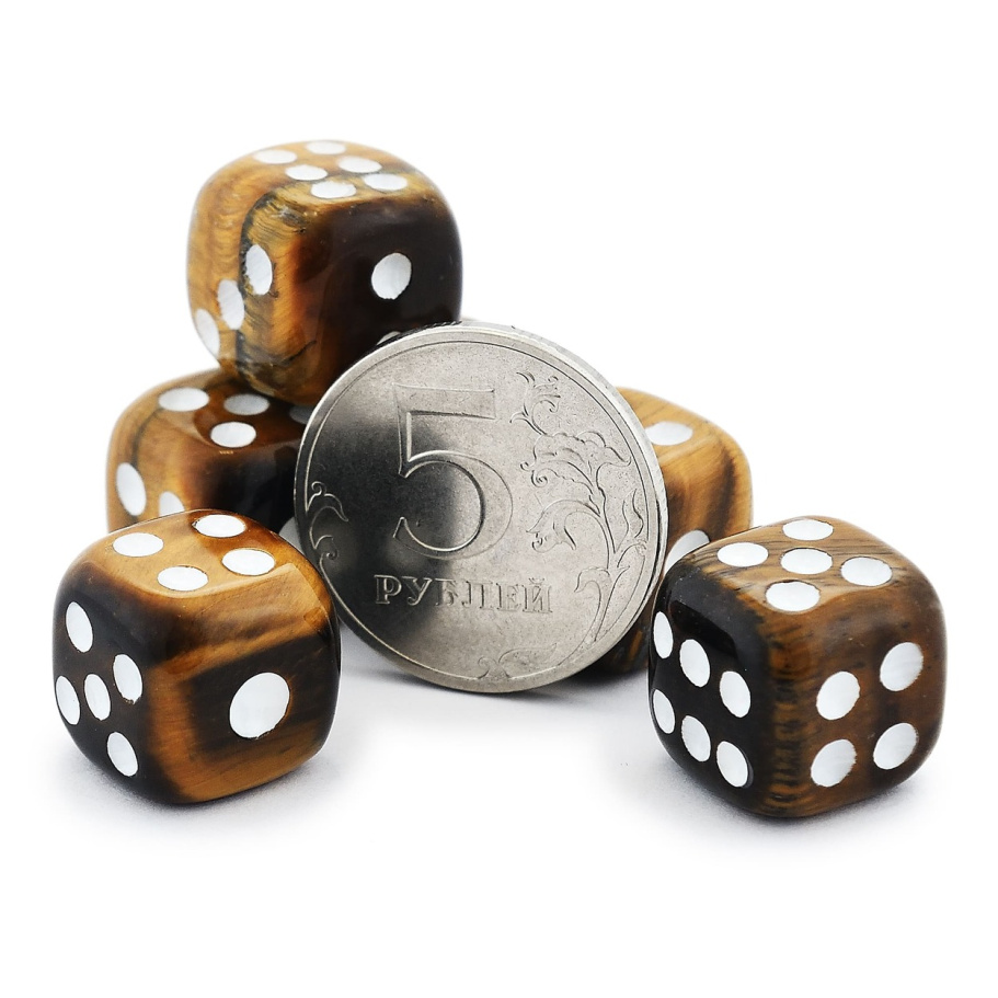 Кости игральные "Гамма" камень, коричневый, 15 мм (2 шт.) купить в Краснодаре Кости игральные "Гамма" камень, коричневый, 15 мм (2 шт.) купить в Краснодаре