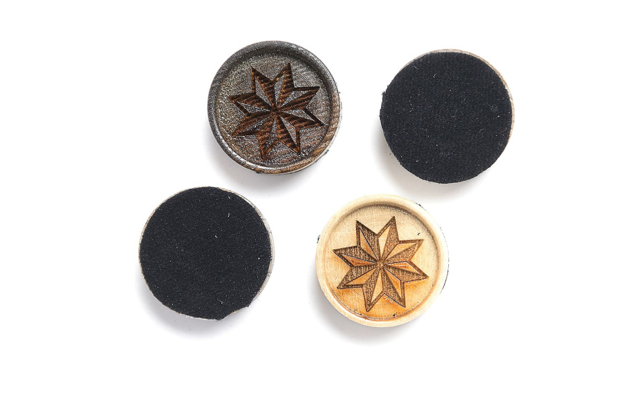 Фишки для средних нард "Звезда" 25 мм, Harutyunyan купить в Краснодаре