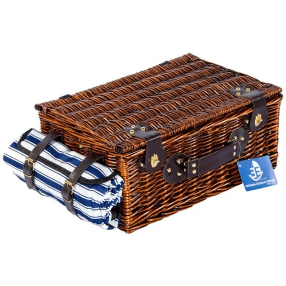 Корзина для пикника Гари (на 4 персоны) с пледом купить в Краснодаре