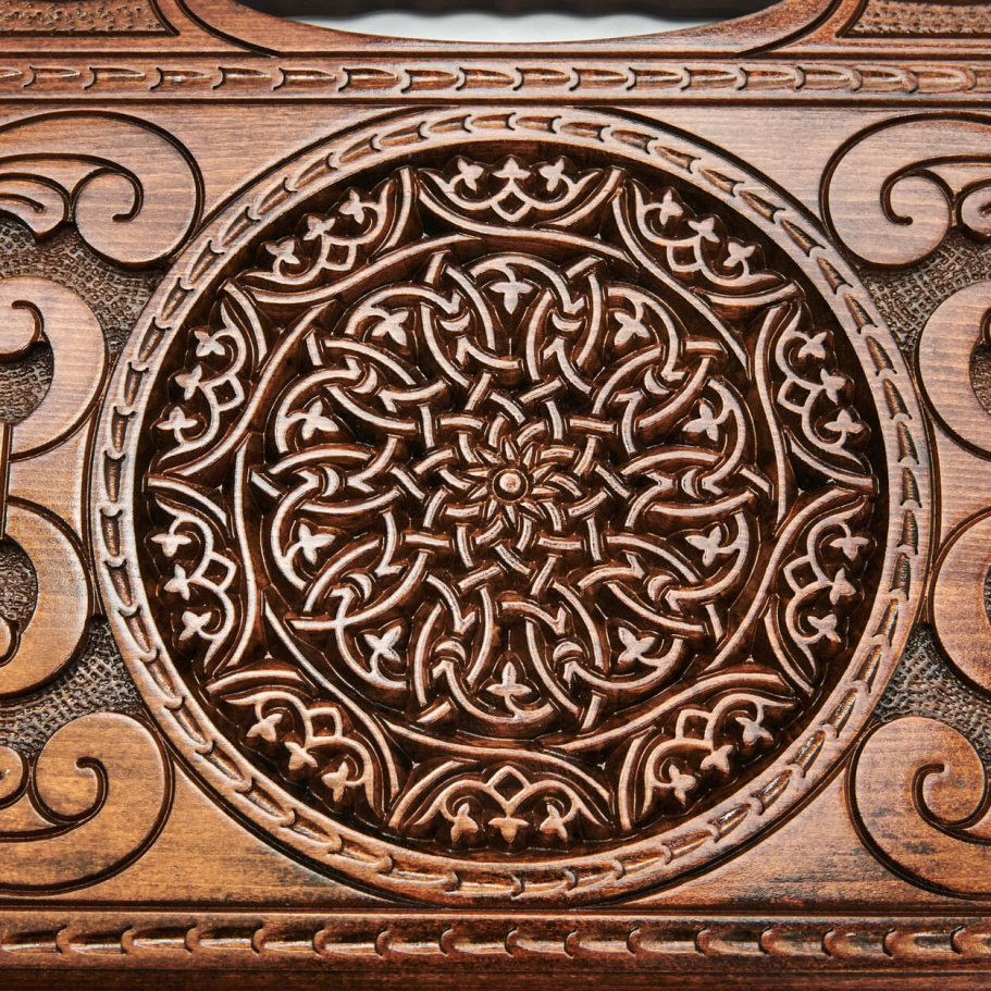 Нарды резные Агнес "Ламбрекен" большие, 60 купить в Краснодаре