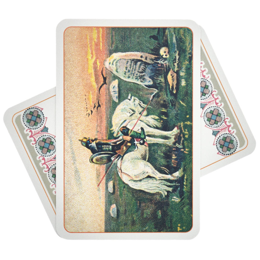 Карты игральные "Славянские" красная рубашка, 55 карт купить в Краснодаре