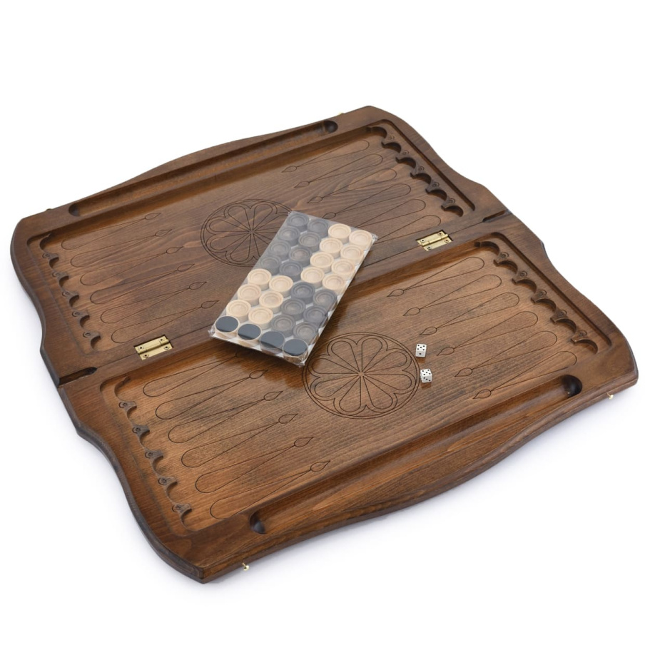 Нарды резные "Вечность" большие 60, Sargsyan купить в Краснодаре