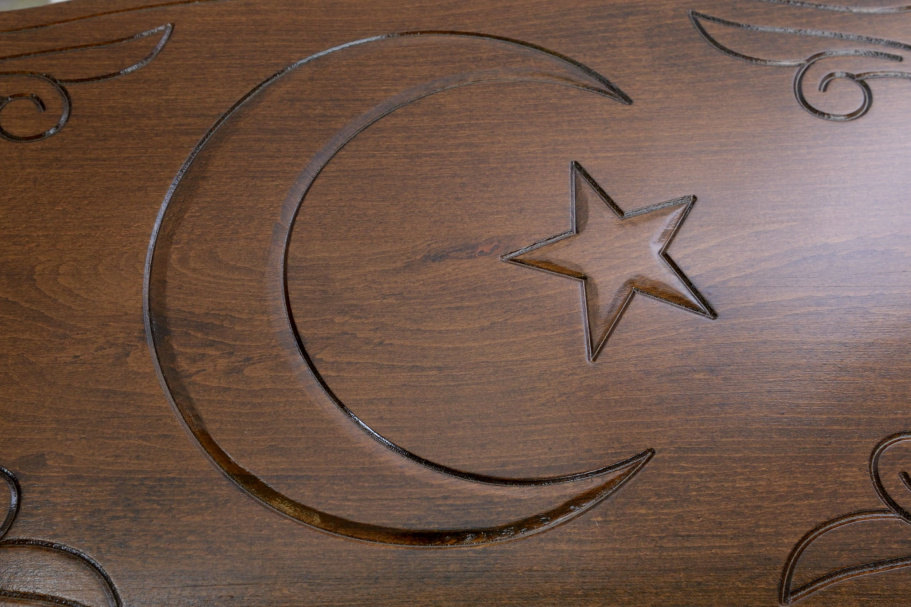 Нарды резные "Полумесяц" большие 60, Даудов купить в Краснодаре