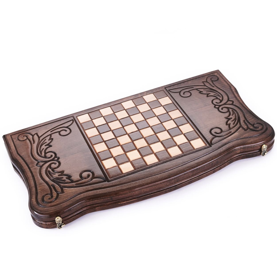 Нарды резные "Грозный" большие 60, Даудов купить в Краснодаре