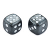 Кости игральные "Гамма" камень, серый, 15 мм (2 шт.)