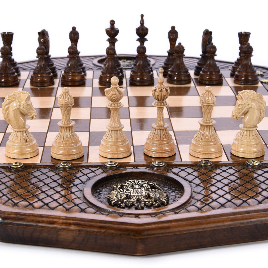 Шахматы резные "Империя" 60, Harutyunyan купить в Краснодаре
