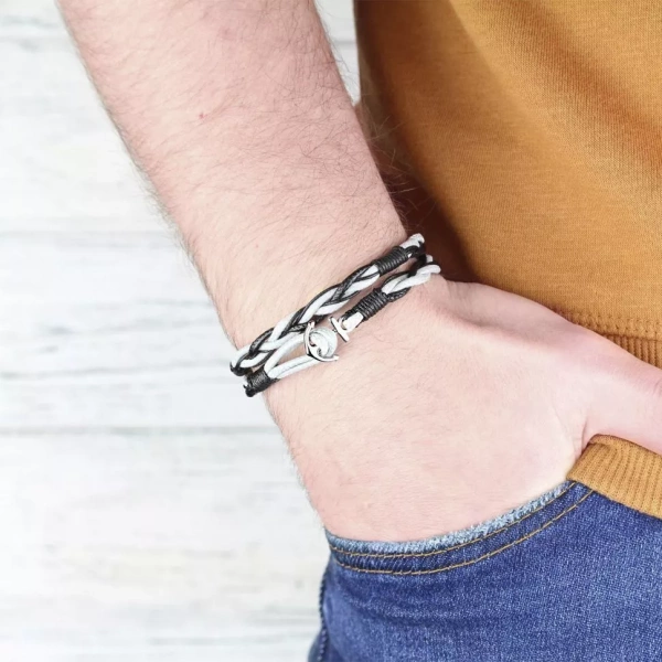 Браслет Христофор плетенный, 18 см купить в Краснодара