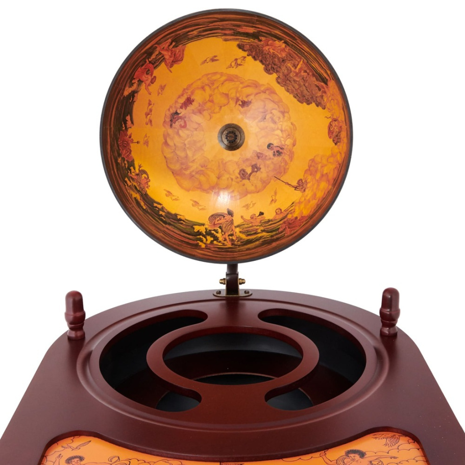 Глобус бар напольный со столом "Европа" сфера 42 см купить в Краснодаре