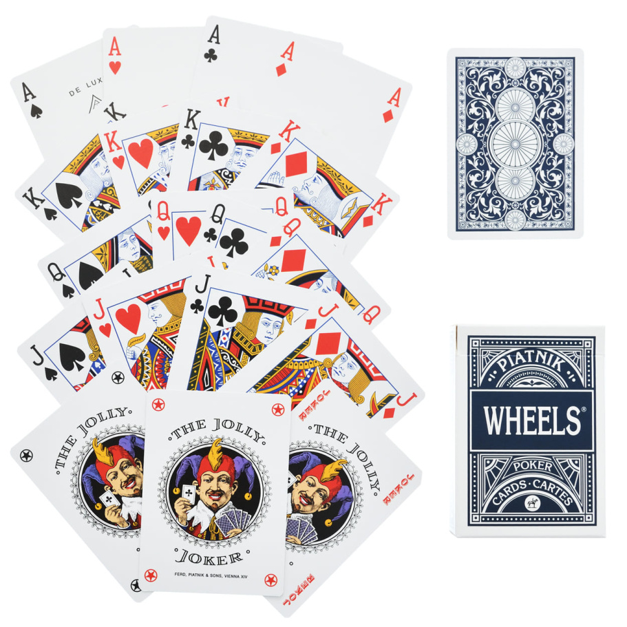 Карты игральные "Вилс" синяя рубашка, 55 карт купить в Краснодаре