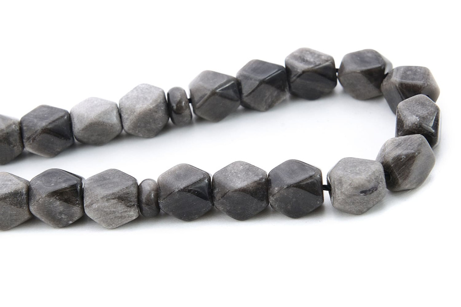 Четки граненые "Удача" серый камень, Давыдов С. купить в Краснодаре