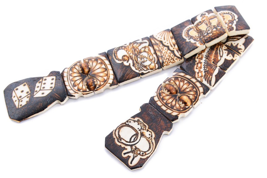 Четки перекидные "Корона" кость, Беркутов К. купить в Краснодаре