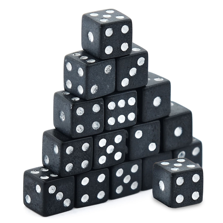 Кости игральные "Классика" пластик, черные, 7 мм (2 шт.) купить в Краснодаре Кости игральные "Классика" пластик, черные, 7 мм (2 шт.) купить в Краснодаре